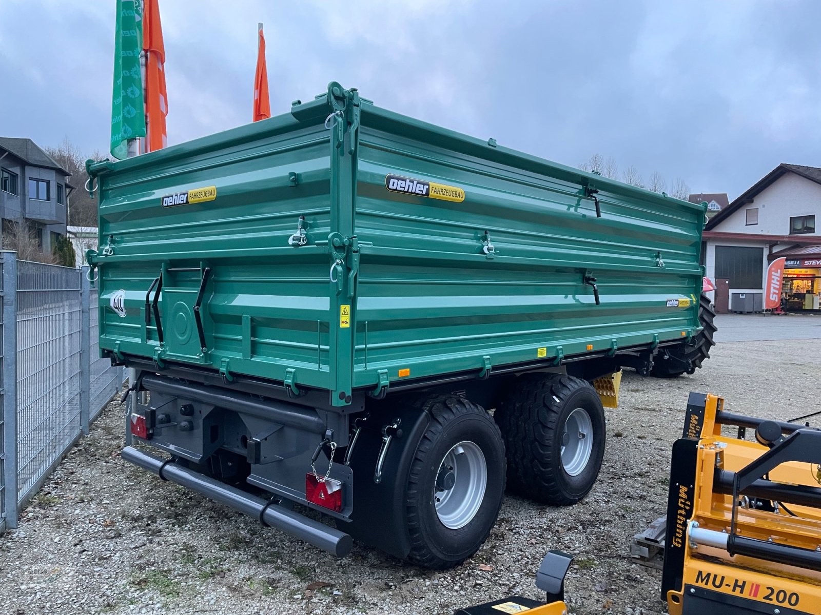 Kipper des Typs Oehler OL TDK 160 S, Neumaschine in Hersbruck (Bild 4)