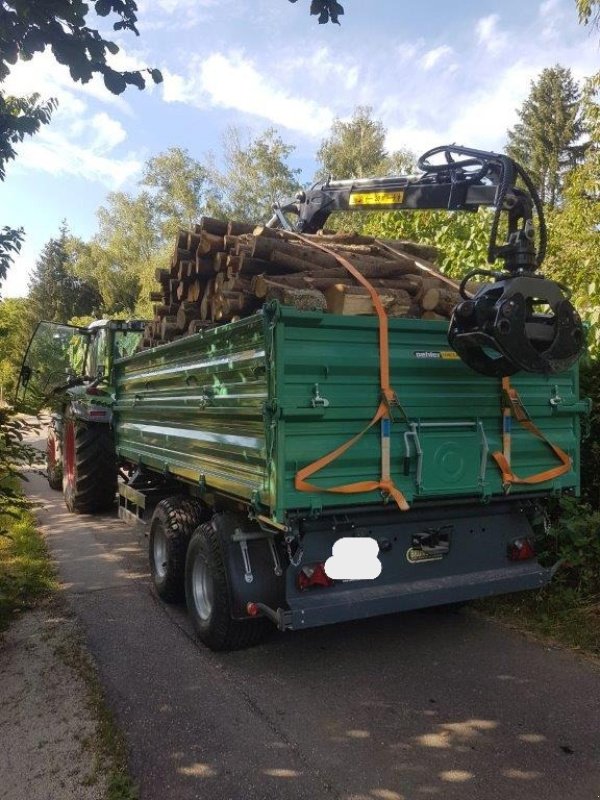 Kipper типа Oehler OL TDK 80 3-Seitenkipper mit 8t Kran, Gebrauchtmaschine в Schorndorf (Фотография 5)