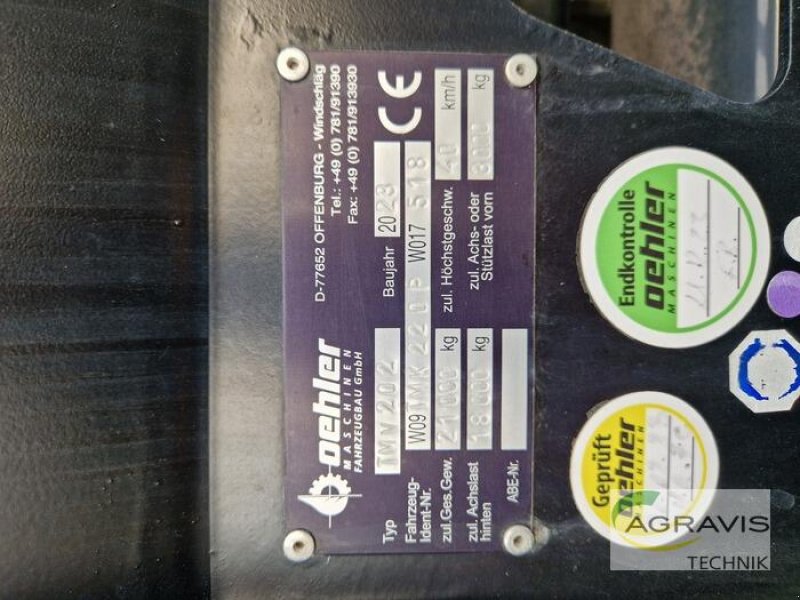 Kipper van het type Oehler OL TMK 202 SUMO, Vorführmaschine in Landsberg/ OT Sietzsch (Foto 5)