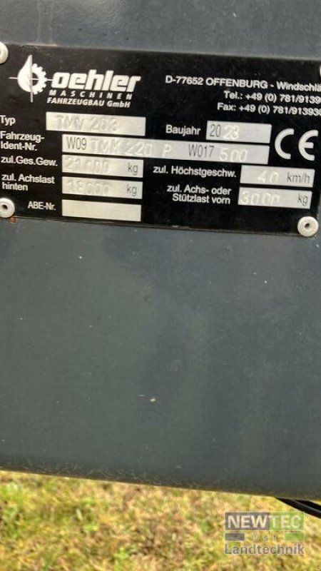 Kipper des Typs Oehler OL TMK 203, Neumaschine in Calbe-Saale (Bild 4)