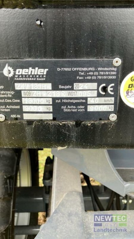 Kipper of the type Oehler OL ZDK/HW 180, Neumaschine in Calbe-Saale (Picture 5)