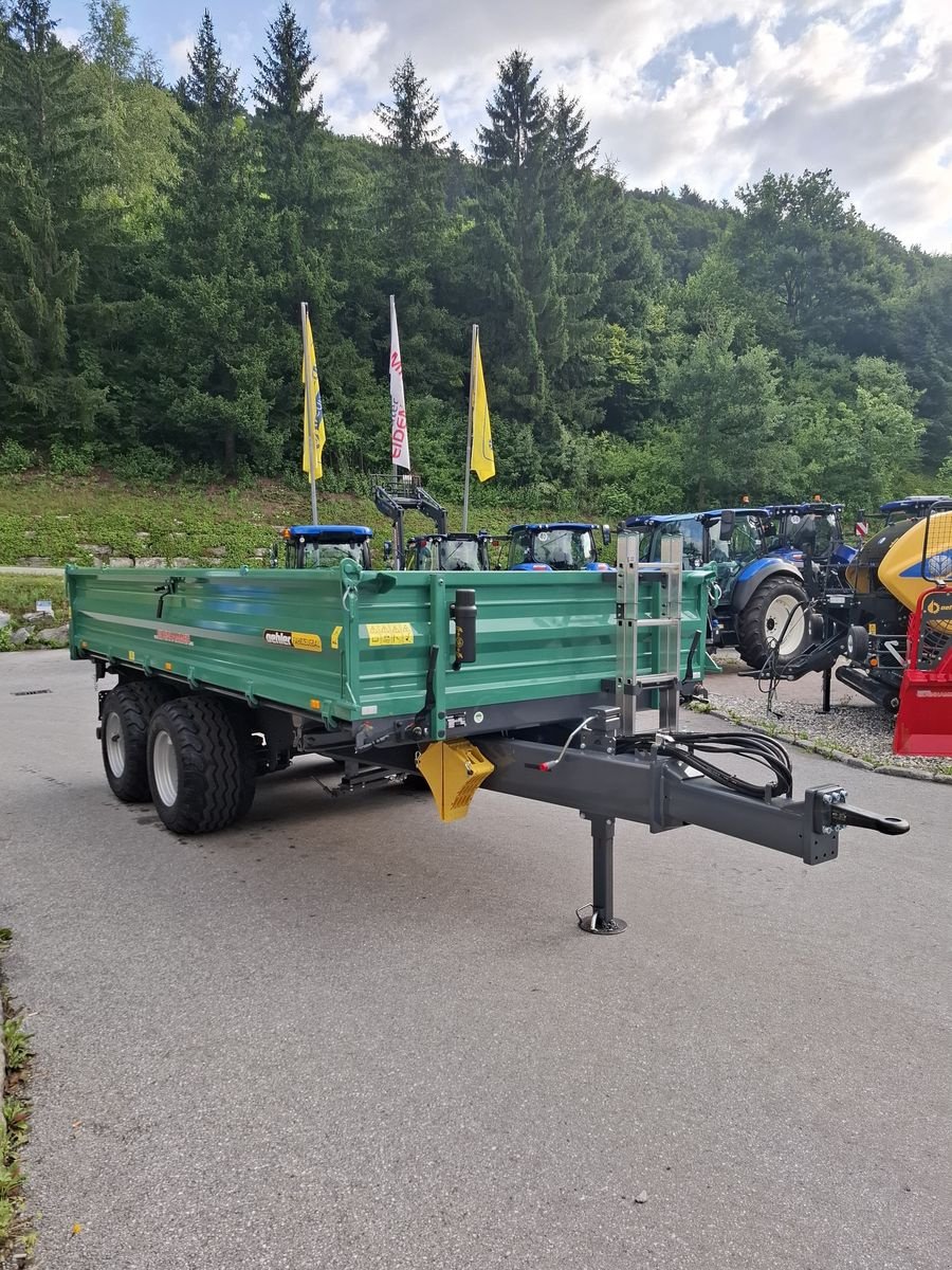 Kipper des Typs Oehler Tandem 3 Seitenkipper TDK  130 Niederbauweise, Neumaschine in Burgkirchen (Bild 5)