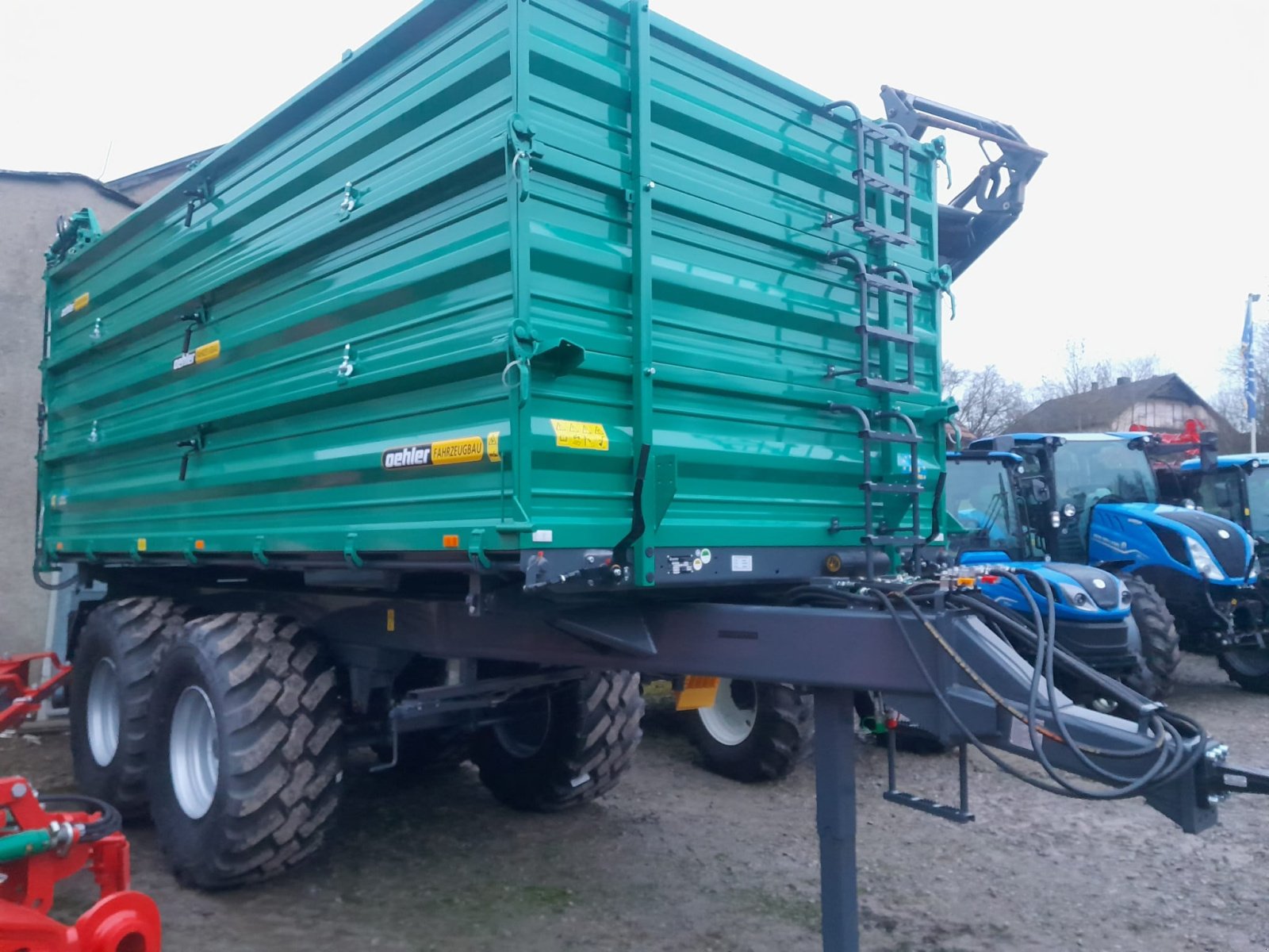 Kipper от тип Oehler TDK 160, Gebrauchtmaschine в Creglingen (Снимка 1)