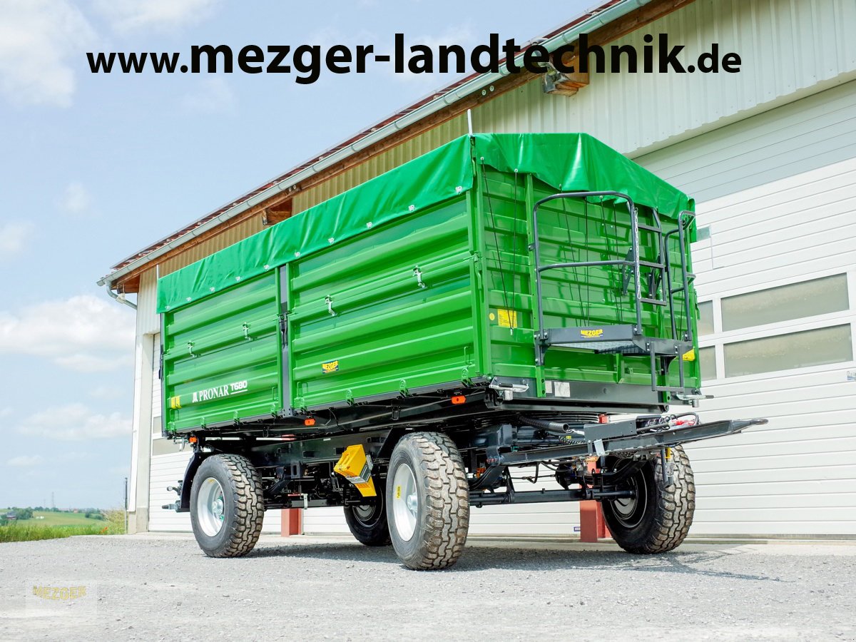 Kipper del tipo PRONAR Pronar T 680, 18t, ALB-Regler, Aufbau 80/80, Plane, Neu, Neumaschine In Ditzingen (Immagine 1)