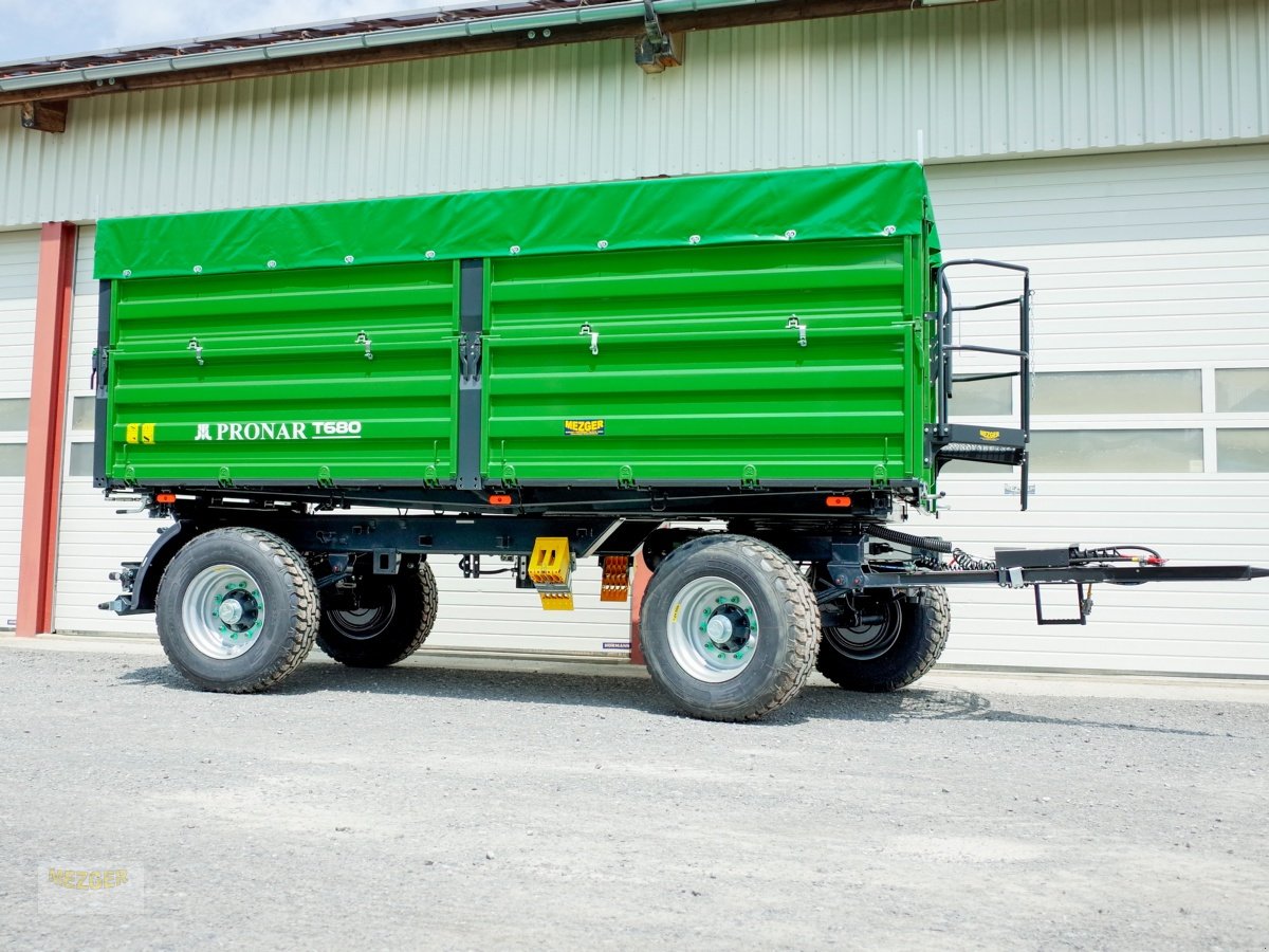 Kipper del tipo PRONAR Pronar T 680, 18t, ALB-Regler, Aufbau 80/80, Plane, Neu, Neumaschine In Ditzingen (Immagine 3)