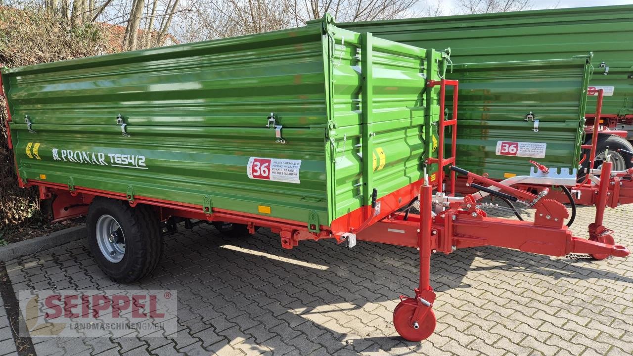 Kipper des Typs PRONAR T 654/2 + 500mm AUFSATZ AUFLAUFBREMSE, Neumaschine in Groß-Umstadt (Bild 1)