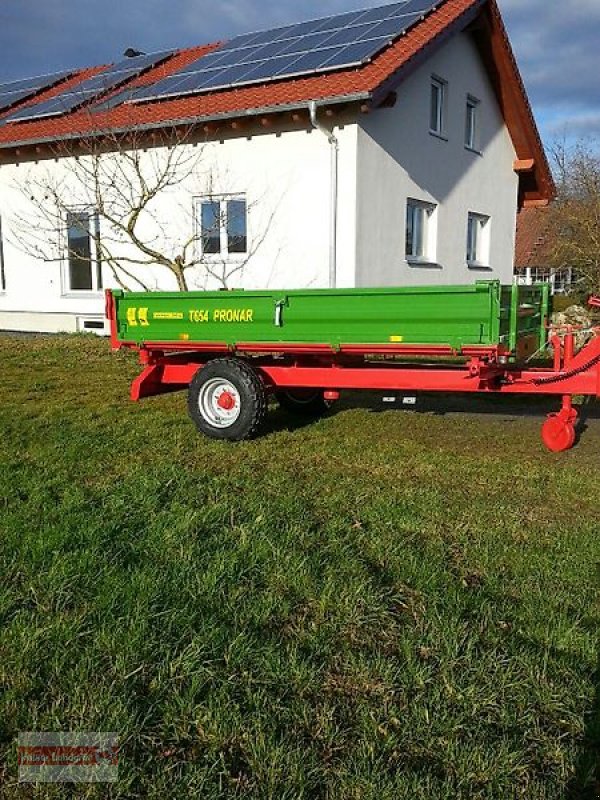 Kipper a típus PRONAR T 654/2 Einachser Dreiseitenkipper 6 to Auflaufbremse 40 km/h, Neumaschine ekkor: Ostheim/Rhön (Kép 18)