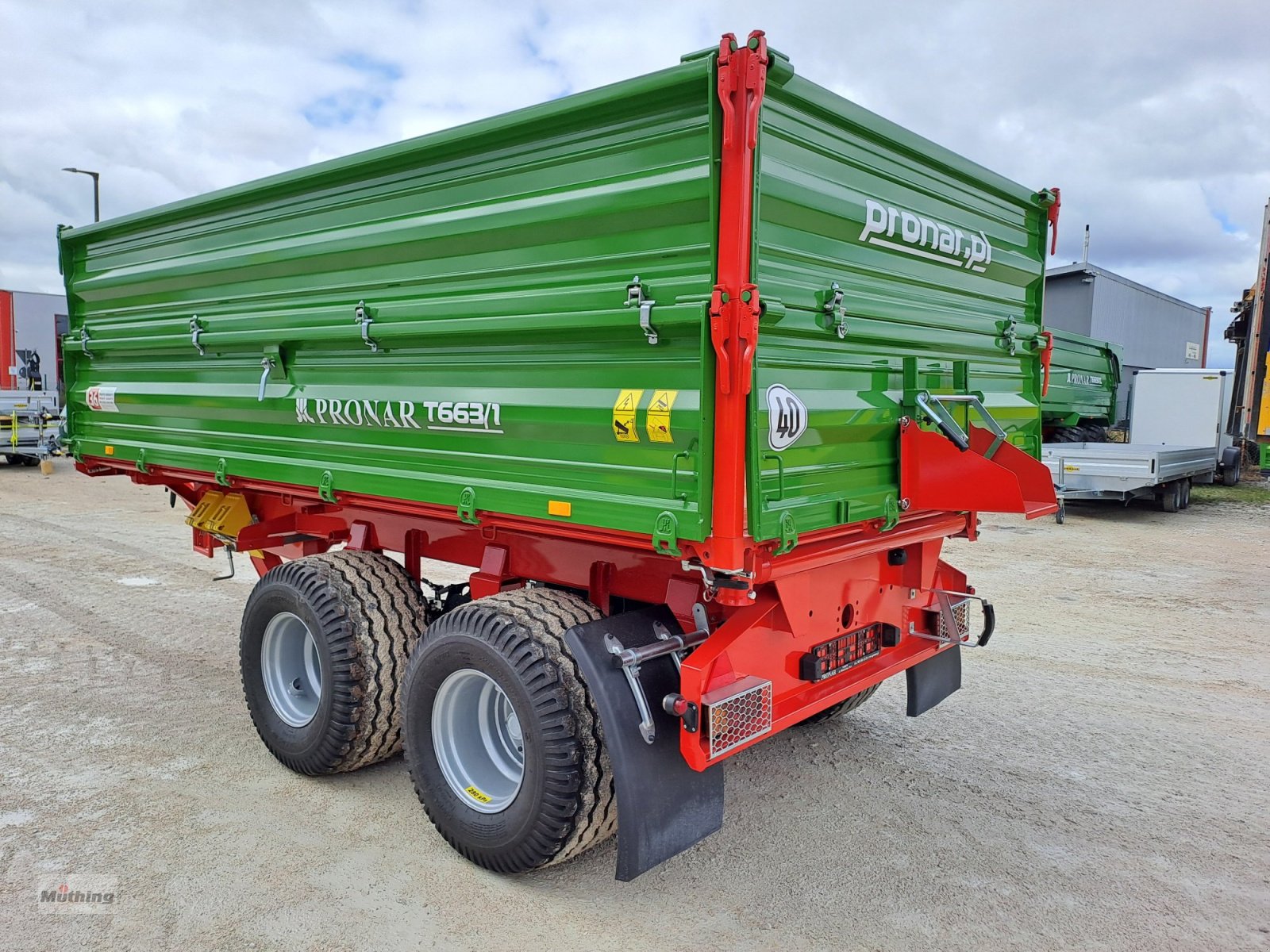 Kipper a típus PRONAR T 663/1, Neumaschine ekkor: Neumarkt (Kép 3)