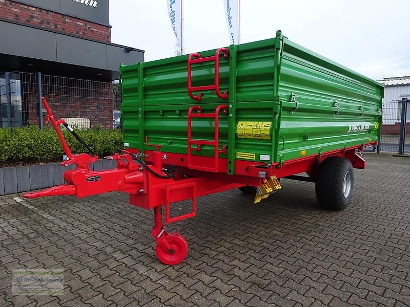 Kipper typu PRONAR T 671, (7,4 to. z.GG.) Auflaufbremse, Baujahr 2022, Ein-Achs-Dreiseitenkipper, Einachskipper, Kipperanhänger, Einachser Kipper, Landwirtschaftlicher Kipper, Gebrauchtmaschine w Itterbeck (Zdjęcie 1)