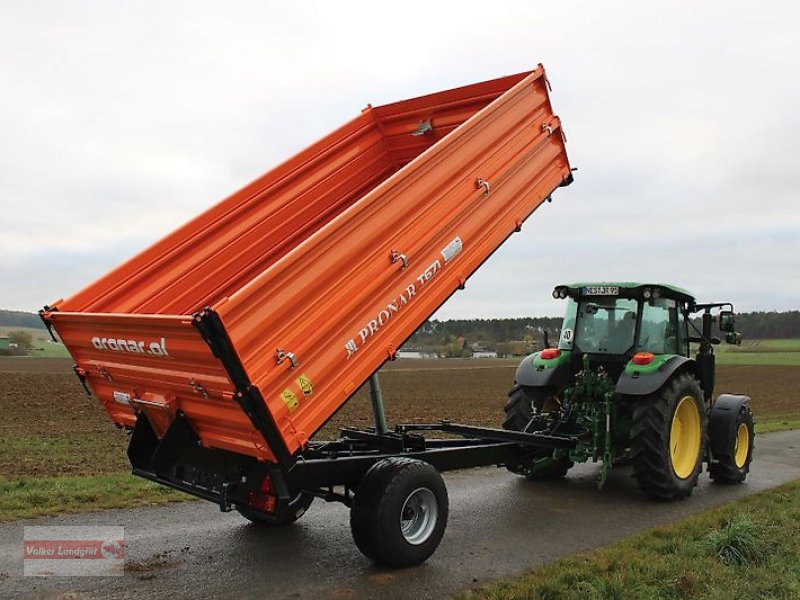 Kipper of the type PRONAR T 671 Dreiseitenkipper Einachser 7,2 to, Neumaschine in Ostheim/Rhön (Picture 1)