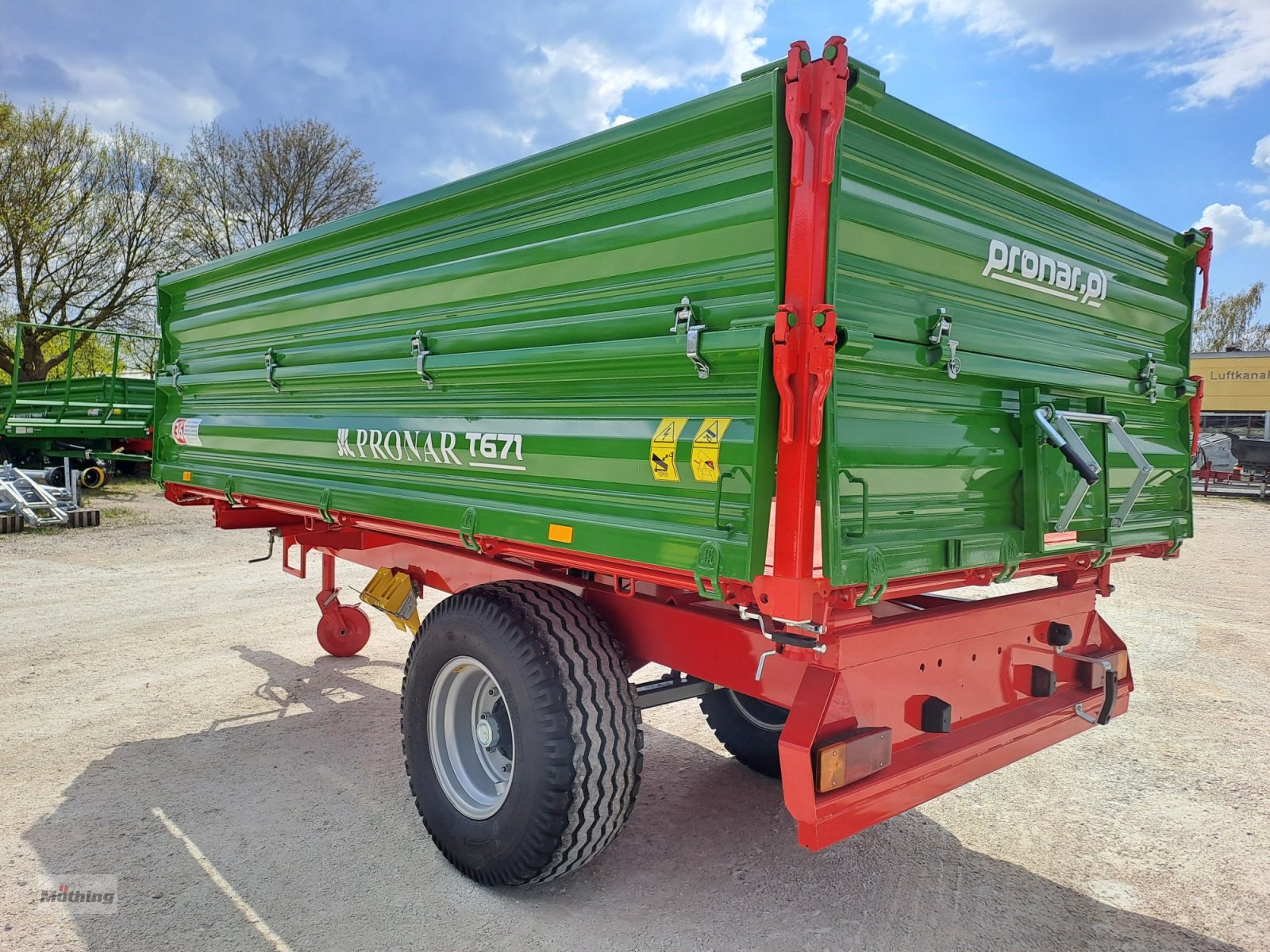 Kipper van het type PRONAR T 671, Neumaschine in Neumarkt (Foto 3)
