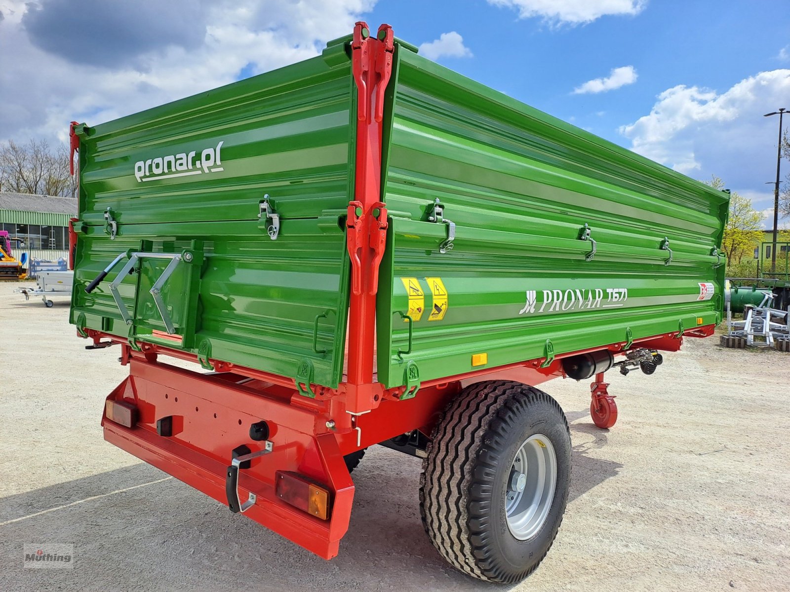 Kipper van het type PRONAR T 671, Neumaschine in Neumarkt (Foto 4)