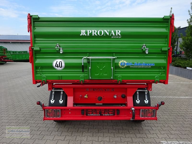 Kipper des Typs PRONAR T 672 Eco, 8,0 t, 40 km/h, 2-Kreis Druckluftbremsanlage, Neumaschine in Itterbeck (Bild 10)