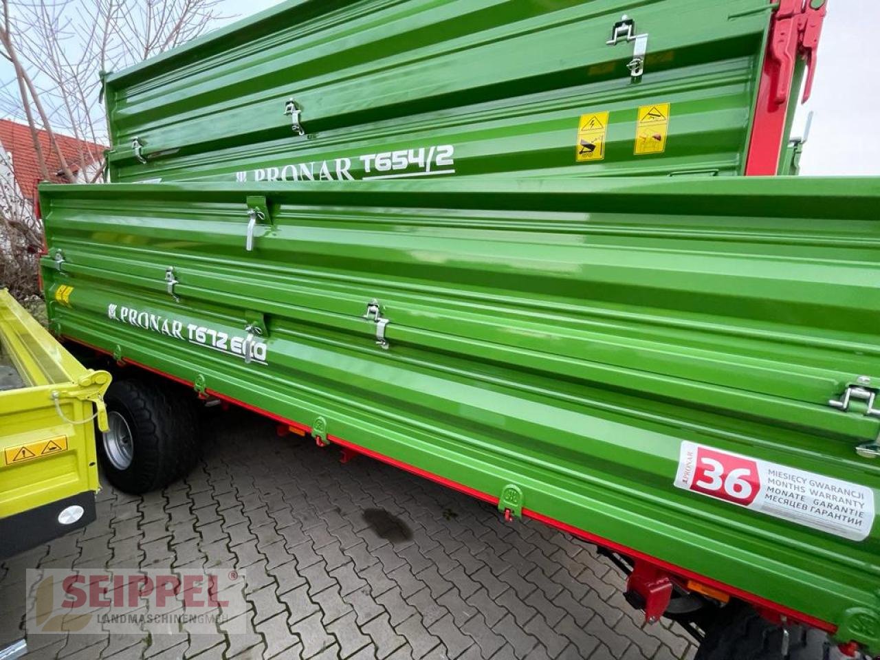 Kipper des Typs PRONAR T 672 ECO MIT 500 mm AUFSATZ + AUFLAUFBREMSE, Neumaschine in Groß-Umstadt (Bild 5)