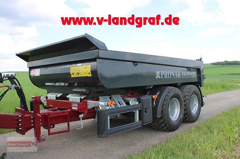 Kipper of the type PRONAR T 679/4 MN Baukipper mit Laderampen 11 to, Neumaschine in Ostheim/Rhön (Picture 1)