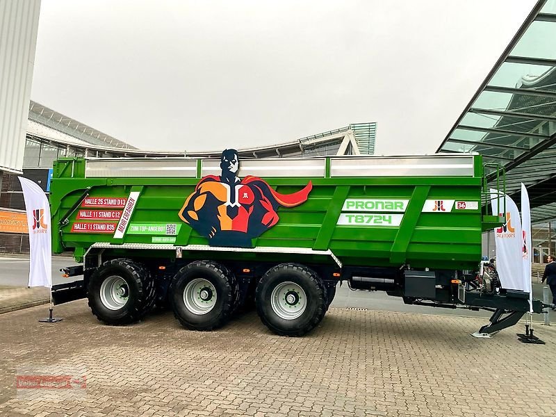 Kipper des Typs PRONAR T 8724 Muldenkipper 34 to AGRITECHNICA Maschine; Hydraulisches Fahrwerk; Eigene Ölversorgung, Neumaschine in Ostheim/Rhön (Bild 7)