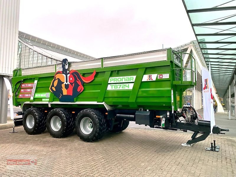 Kipper des Typs PRONAR T 8724 Muldenkipper 34to AGRITECHNICA Maschine; Hydraulisches Fahrwerk; Eigene Ölversorgung, Neumaschine in Ostheim/Rhön (Bild 16)
