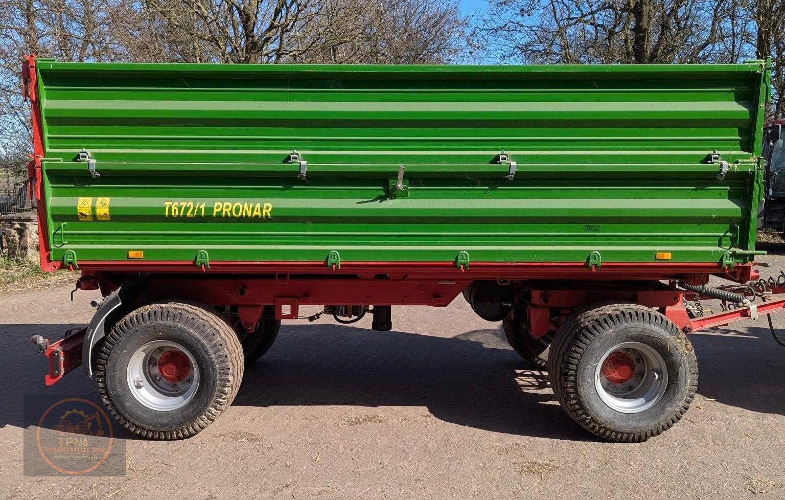 Kipper a típus PRONAR T672/1, Gebrauchtmaschine ekkor: Breklum (Kép 1)