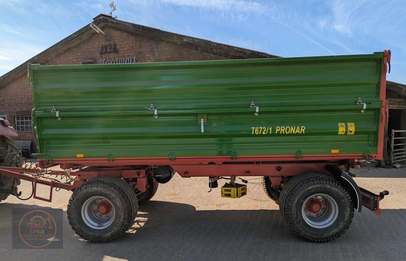 Kipper a típus PRONAR T672/1, Gebrauchtmaschine ekkor: Breklum (Kép 2)