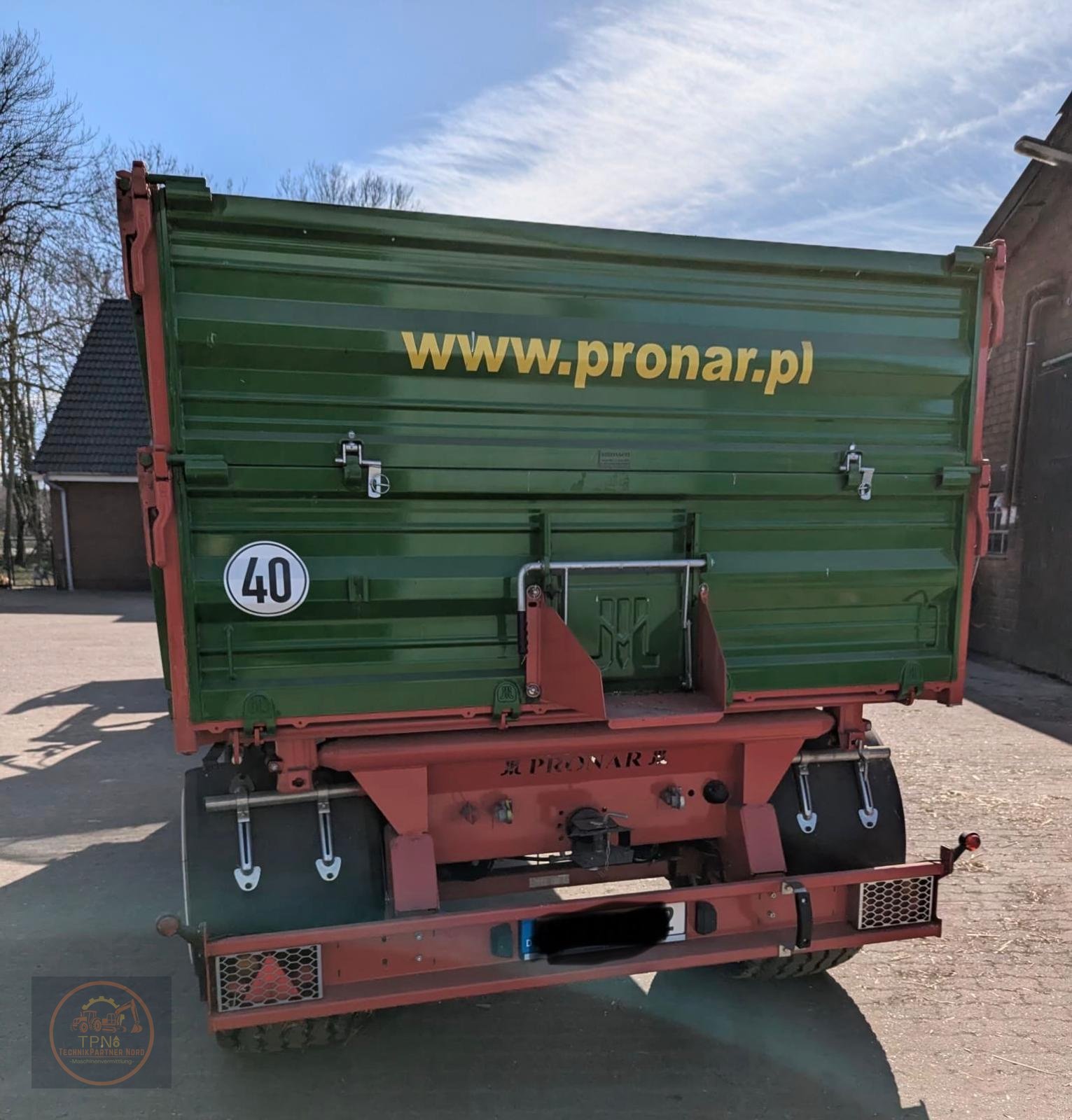 Kipper a típus PRONAR T672/1, Gebrauchtmaschine ekkor: Breklum (Kép 4)