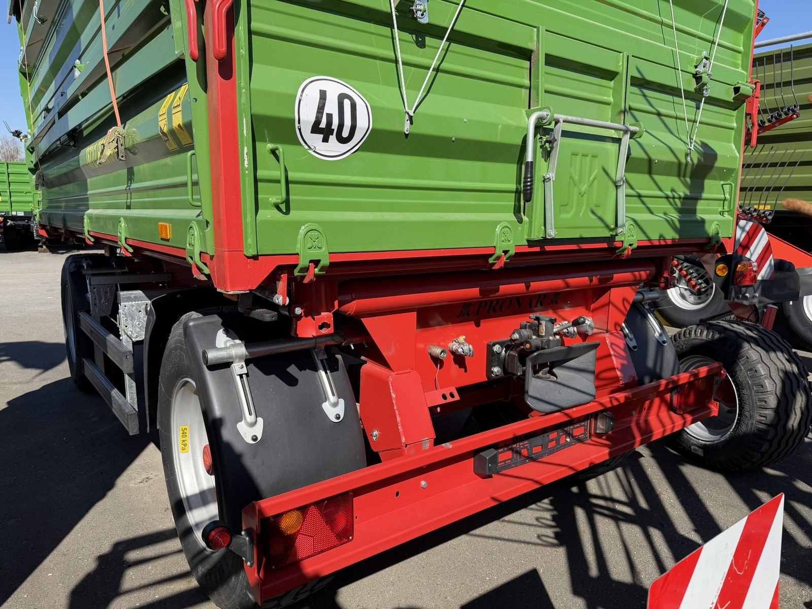 Kipper del tipo PRONAR T672/2, Gebrauchtmaschine en Göpfritz (Imagen 4)