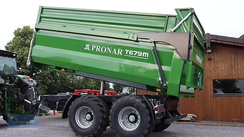 Kipper des Typs PRONAR T679M Halfpipe - Muldenkipper mit Aufsätze und Bereifung 500/60R22.5--, Neumaschine in Ennigerloh (Bild 23)
