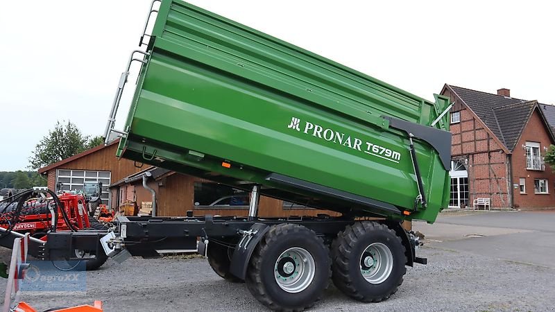 Kipper des Typs PRONAR T679M Halfpipe - Muldenkipper mit Aufsätze und Bereifung 500/60R22.5--, Neumaschine in Ennigerloh (Bild 3)