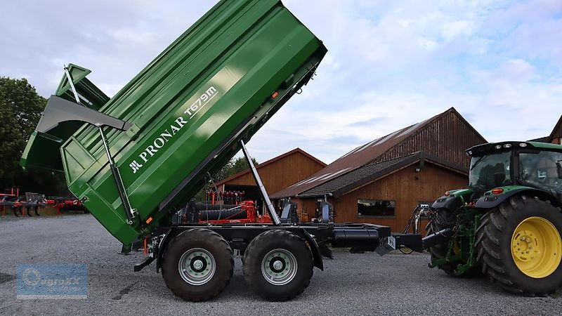 Kipper des Typs PRONAR T679M Halfpipe - Muldenkipper mit Aufsätze und Bereifung 500/60R22.5--, Neumaschine in Ennigerloh (Bild 8)