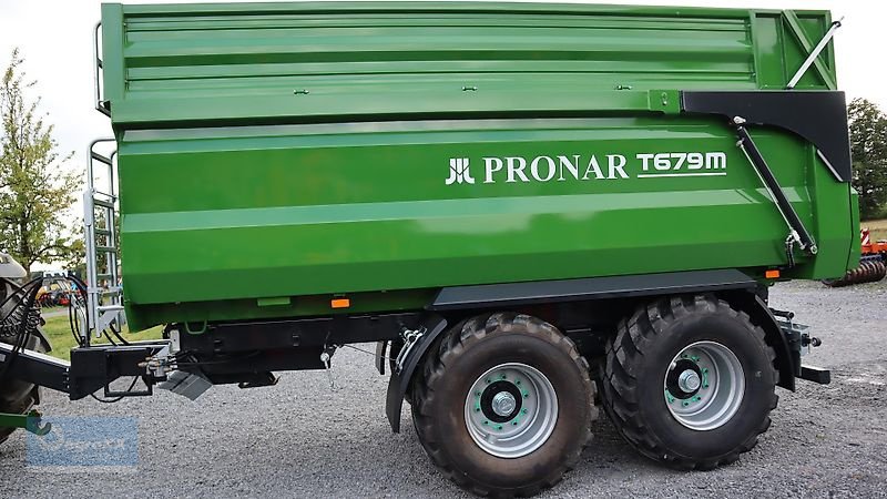 Kipper des Typs PRONAR T679M Halfpipe - Muldenkipper mit Aufsätze und Bereifung 500/60R22.5--, Neumaschine in Ennigerloh (Bild 13)