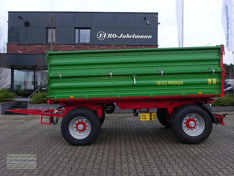 Kipper типа PRONAR Zweiachsdreiseitenkipper, T 672/2,  14t. überjährig, 2 x vorhanden, NEU, Gebrauchtmaschine в Itterbeck (Фотография 10)