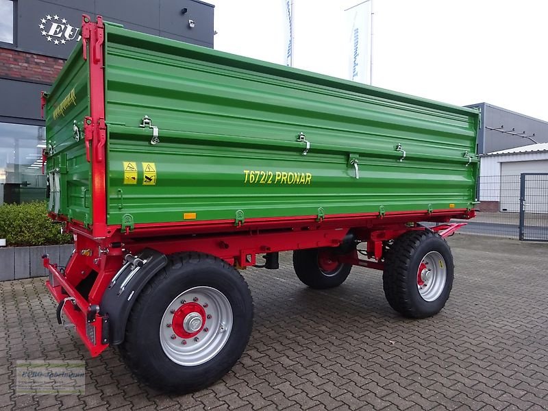 Kipper типа PRONAR Zweiachsdreiseitenkipper, T 672/2,  14t. überjährig, 2 x vorhanden, NEU, Gebrauchtmaschine в Itterbeck (Фотография 8)