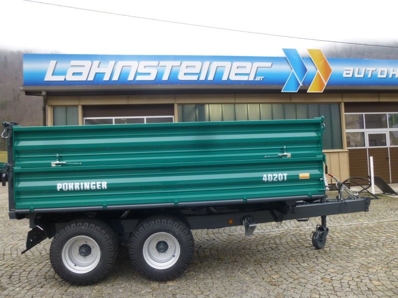 Kipper des Typs Pühringer 3-Seitenkipper 4020 Tandem 10 to. L86+L87, Neumaschine in Ebensee (Bild 1)
