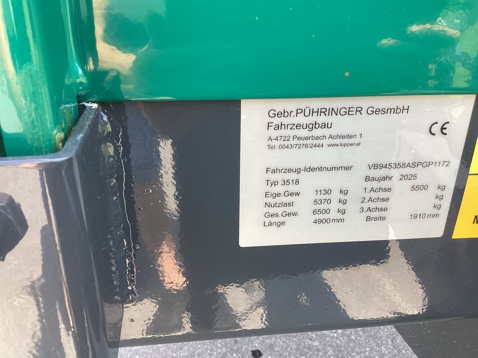 Kipper typu Pühringer 3518, Neumaschine v Bezau (Obrázek 19)