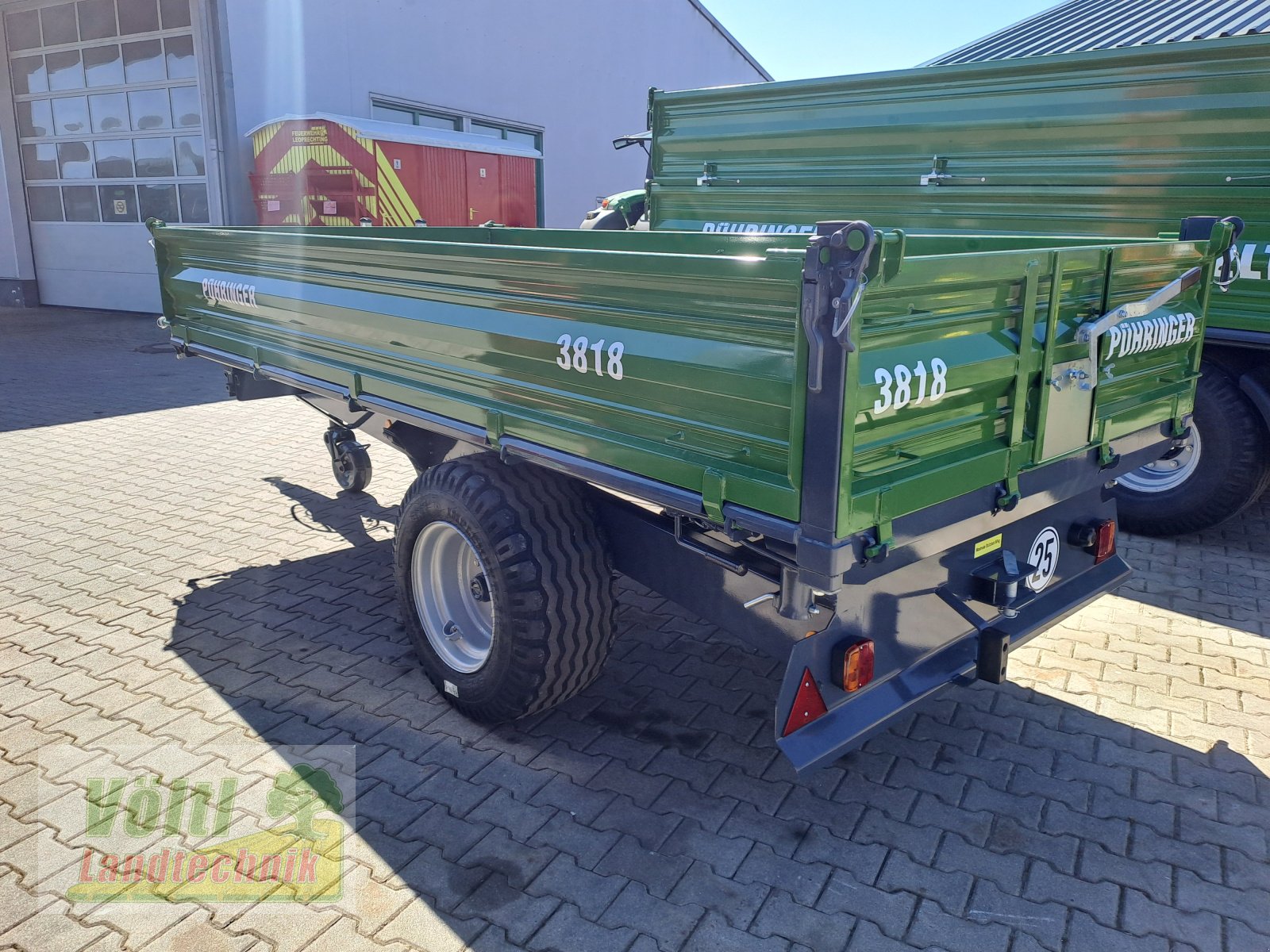 Kipper Türe ait Pühringer 3818, Neumaschine içinde Hutthurm bei Passau (resim 2)