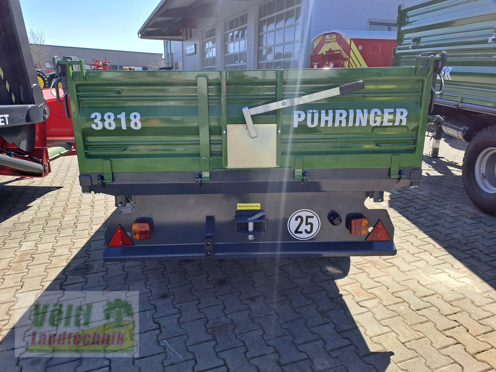Kipper Türe ait Pühringer 3818, Neumaschine içinde Hutthurm bei Passau (resim 3)