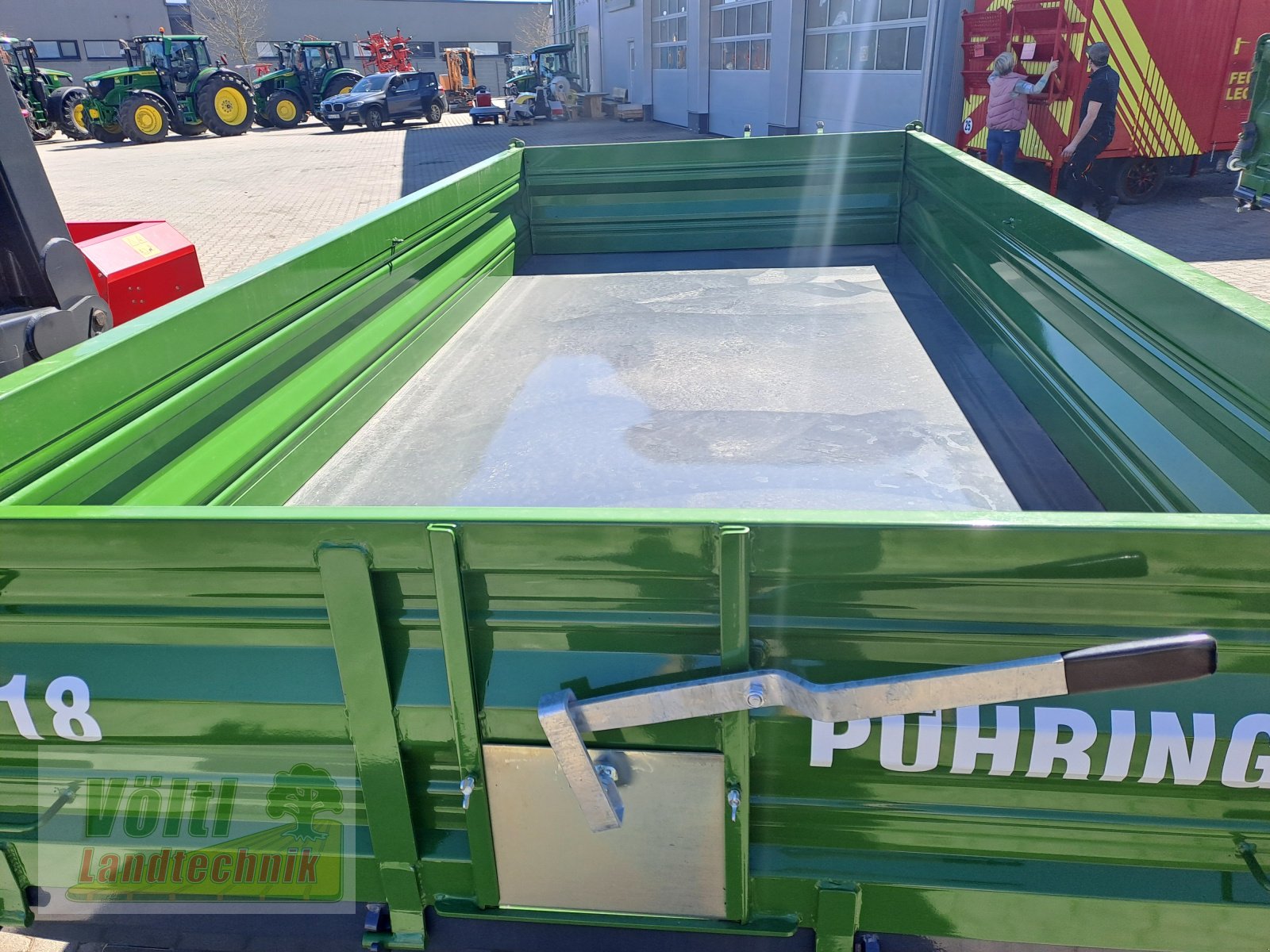 Kipper Türe ait Pühringer 3818, Neumaschine içinde Hutthurm bei Passau (resim 4)