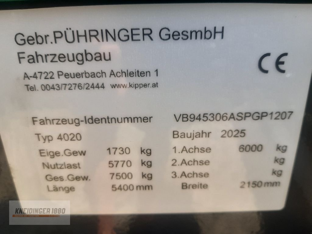 Kipper of the type Pühringer 4020, Gebrauchtmaschine in Altenfelden (Picture 2)