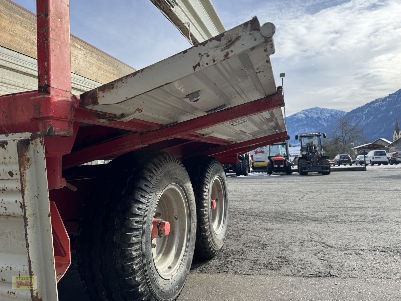 Kipper tipa Pühringer 4121 8to Tandem Kipper mit Aufsatzwände, Gebrauchtmaschine u Kötschach (Slika 30)