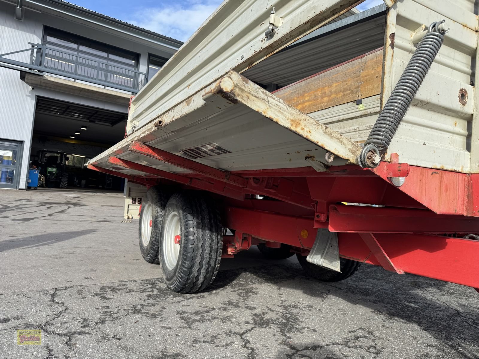 Kipper tipa Pühringer 4121 8to Tandem Kipper mit Aufsatzwände, Gebrauchtmaschine u Kötschach (Slika 29)