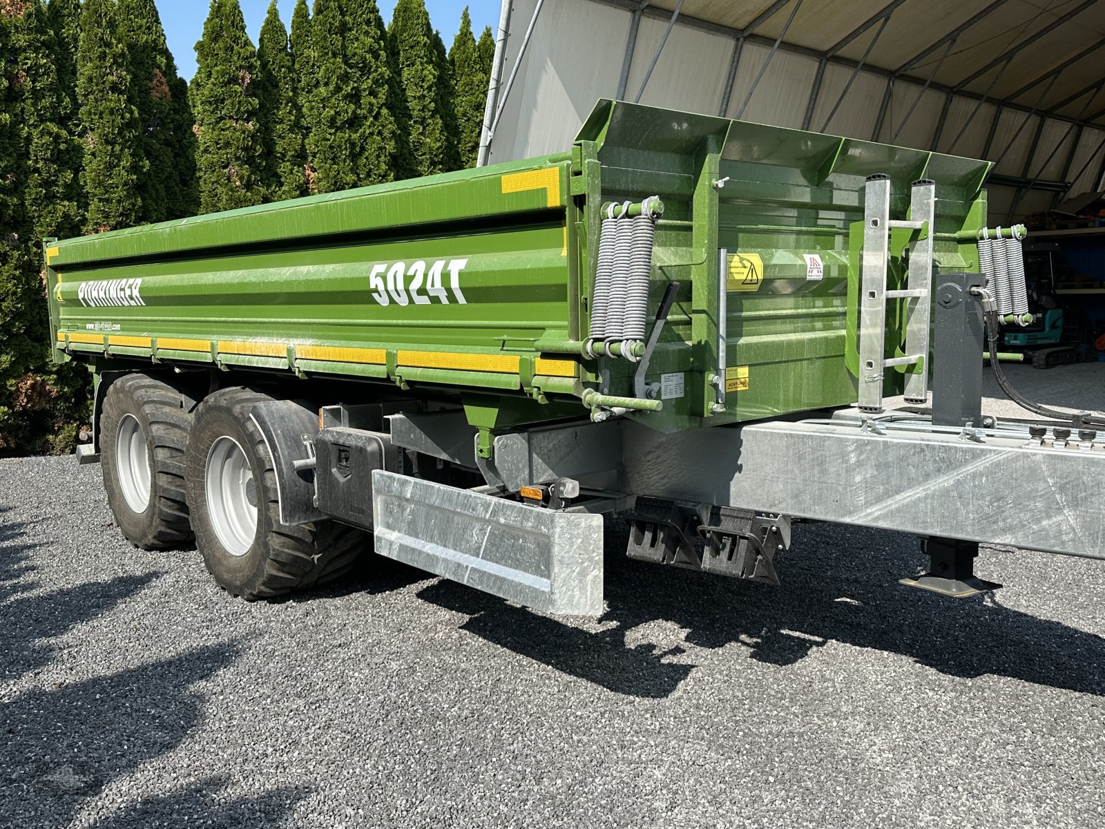 Kipper του τύπου Pühringer 5024 Voll Hardox Baukipper Sofort Verfügbar, Gebrauchtmaschine σε Rankweil (Φωτογραφία 2)