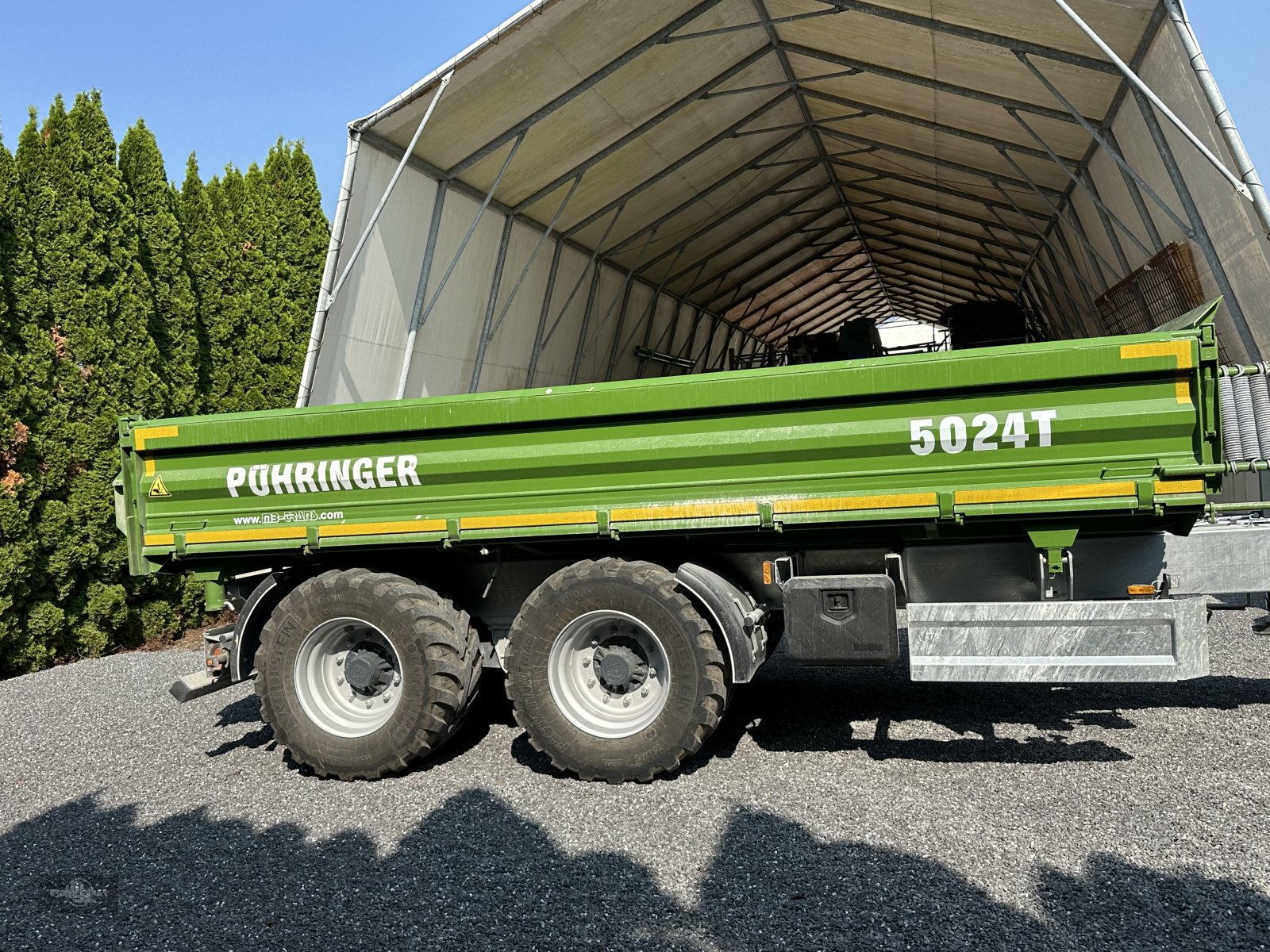 Kipper του τύπου Pühringer 5024 Voll Hardox Baukipper Sofort Verfügbar, Gebrauchtmaschine σε Rankweil (Φωτογραφία 4)