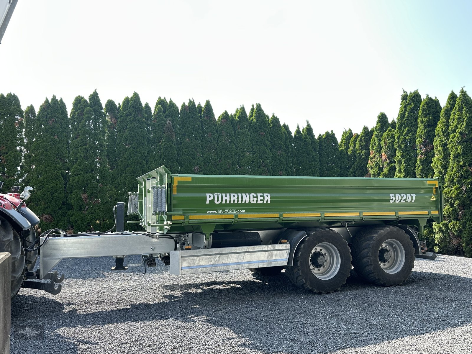 Kipper του τύπου Pühringer 5024 Voll Hardox Baukipper Sofort Verfügbar, Gebrauchtmaschine σε Rankweil (Φωτογραφία 11)