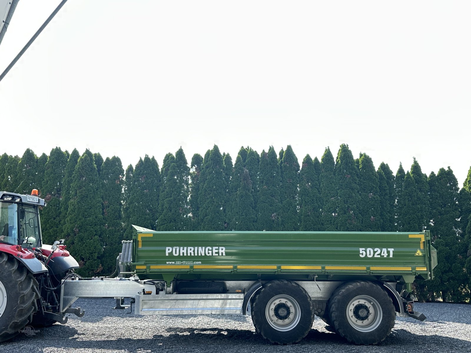 Kipper του τύπου Pühringer 5024 Voll Hardox Baukipper Sofort Verfügbar, Gebrauchtmaschine σε Rankweil (Φωτογραφία 12)