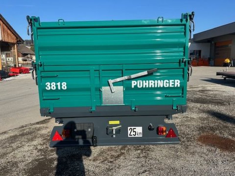 Kipper des Typs Pühringer Einachs-Dreiseitenkipper 3818 7,5to 3,85x1,82m, Neumaschine in Tamsweg (Bild 14)