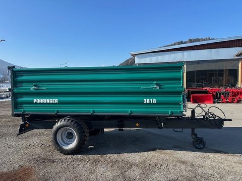 Kipper des Typs Pühringer Einachs-Dreiseitenkipper 3818 7,5to 3,85x1,82m, Neumaschine in Tamsweg (Bild 2)