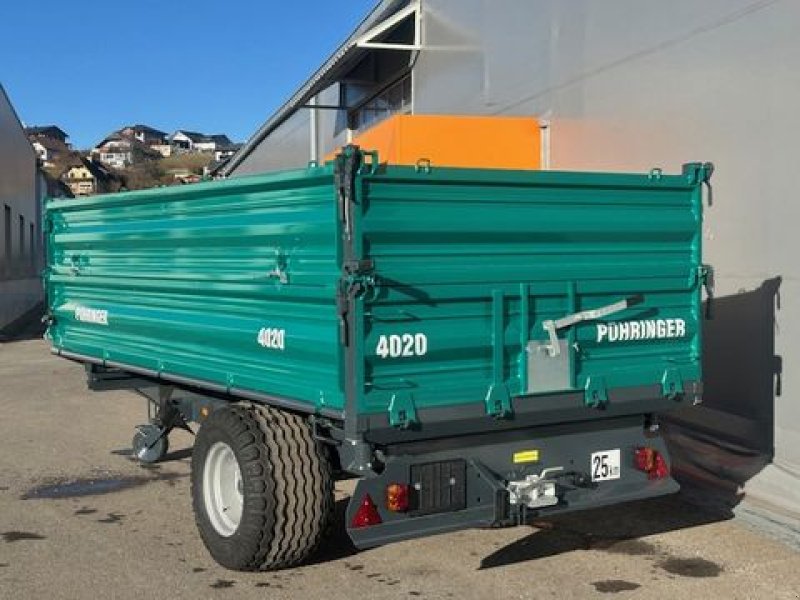 Kipper del tipo Pühringer Einachs-Dreiseitenkipper 4020 7,5to 4,0x2,05m, Neumaschine In Tamsweg (Immagine 8)