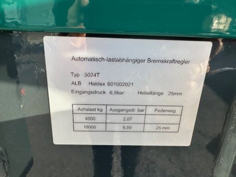 Kipper typu Pühringer Tandem-Dreiseitenkipper 5024T 5,0x2,4m 20to, Neumaschine w Tamsweg (Zdjęcie 17)