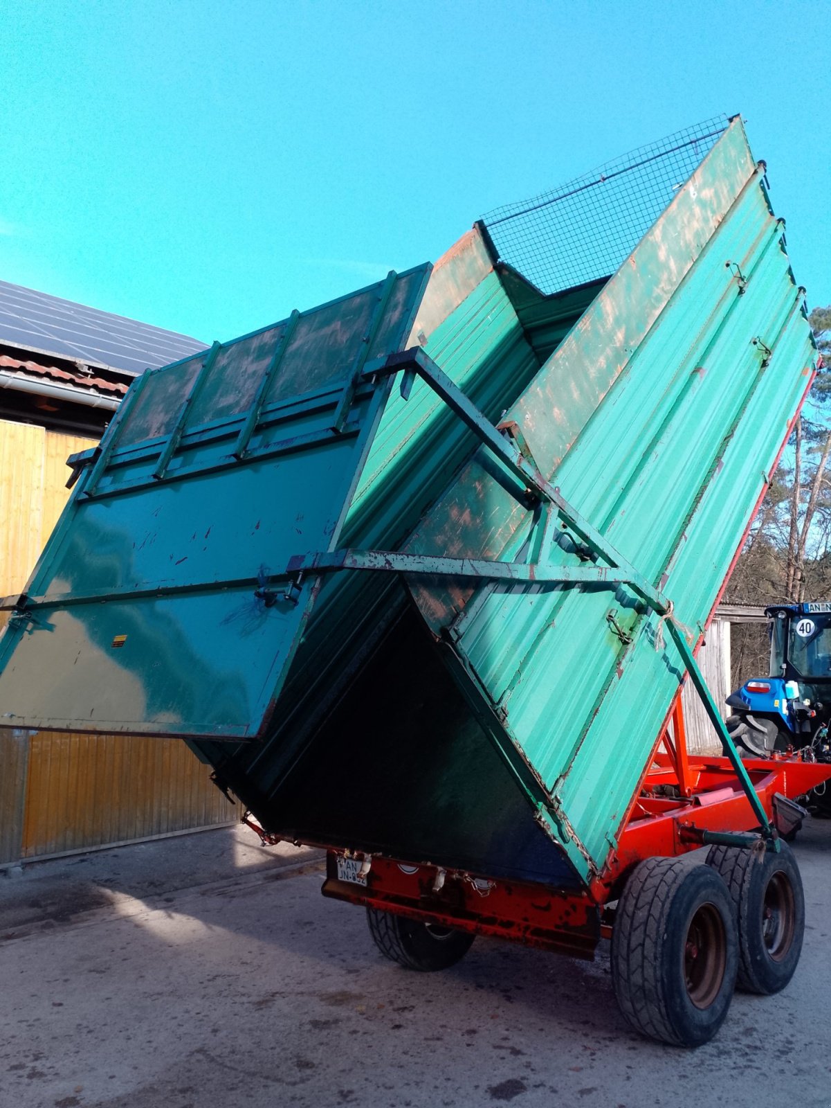 Kipper του τύπου Reisch Silier Kipper/ Hackschnitzel Anhänger 8 to Tandem, Gebrauchtmaschine σε Lichtenau (Φωτογραφία 2)