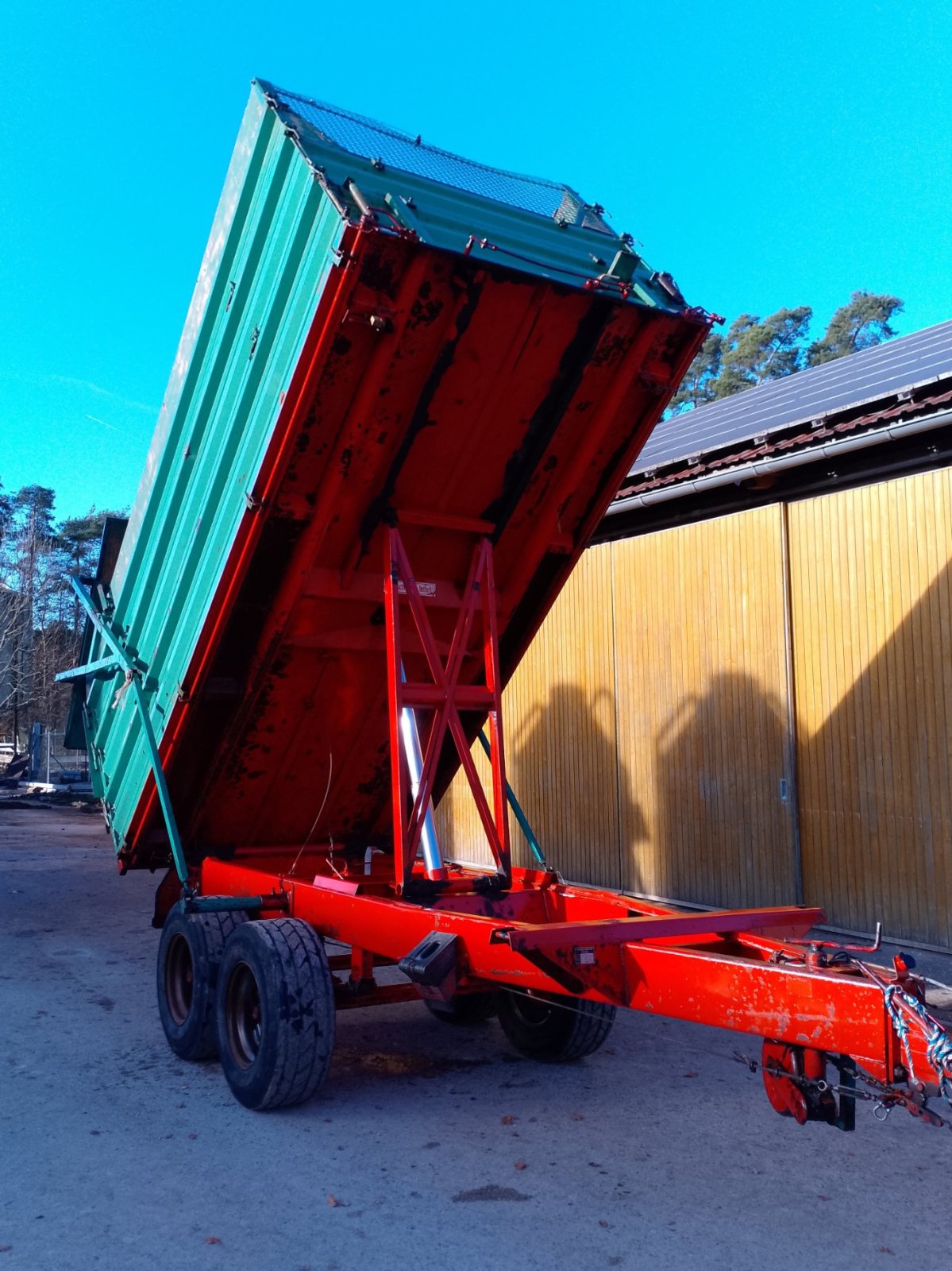 Kipper του τύπου Reisch Silier Kipper/ Hackschnitzel Anhänger 8 to Tandem, Gebrauchtmaschine σε Lichtenau (Φωτογραφία 3)