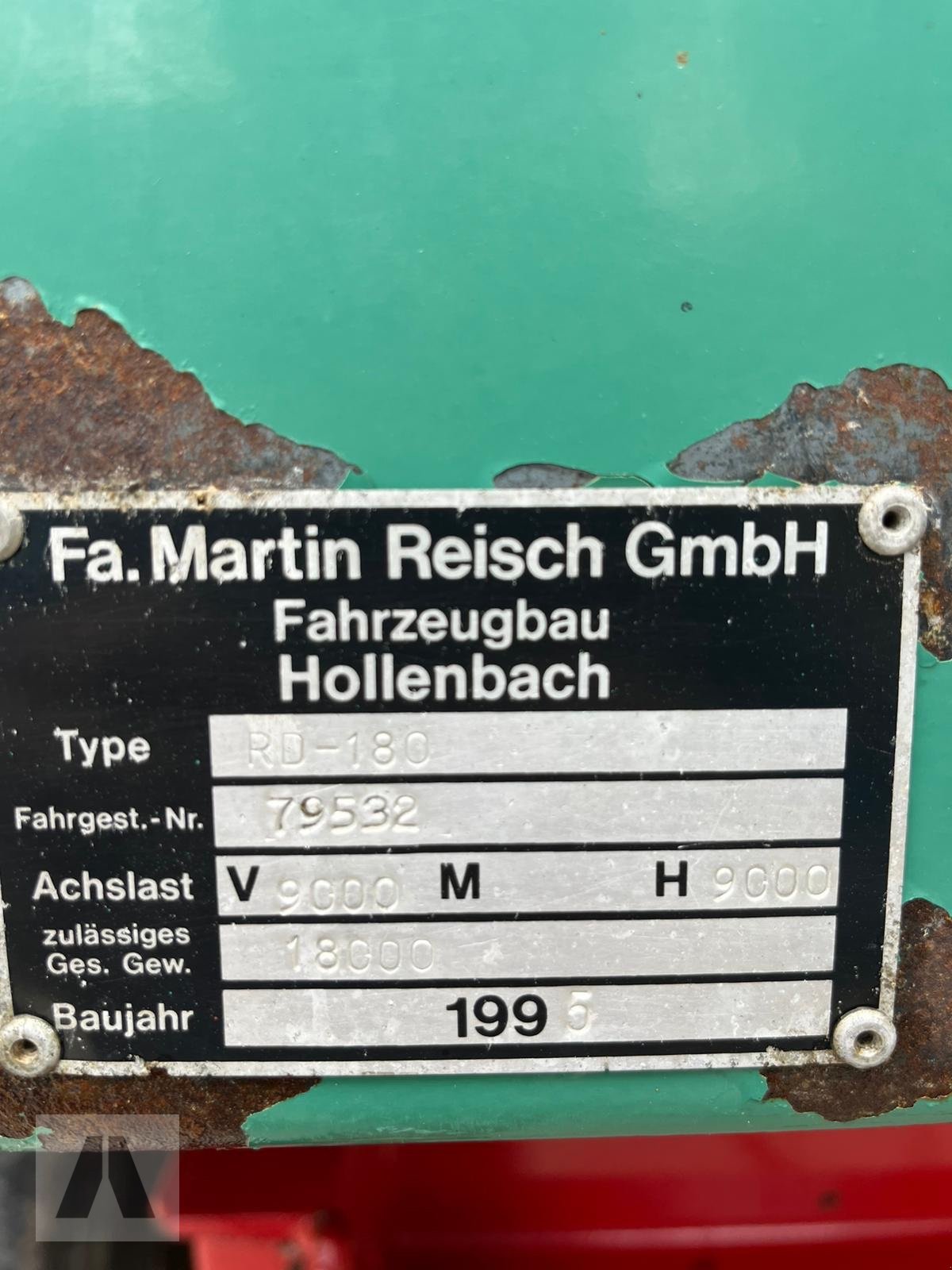 Kipper del tipo Reisch RD 180, Gebrauchtmaschine In Langweid am Lech (Immagine 7)